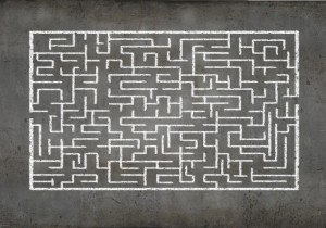 Abstract maze