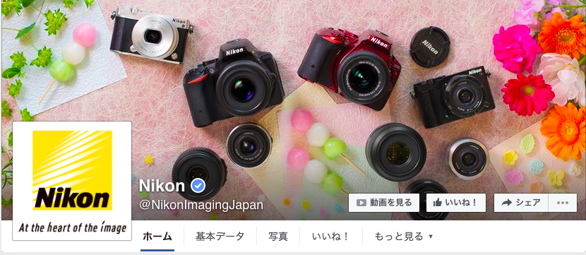 Nikon facebookページ（2016年6月月間データ）